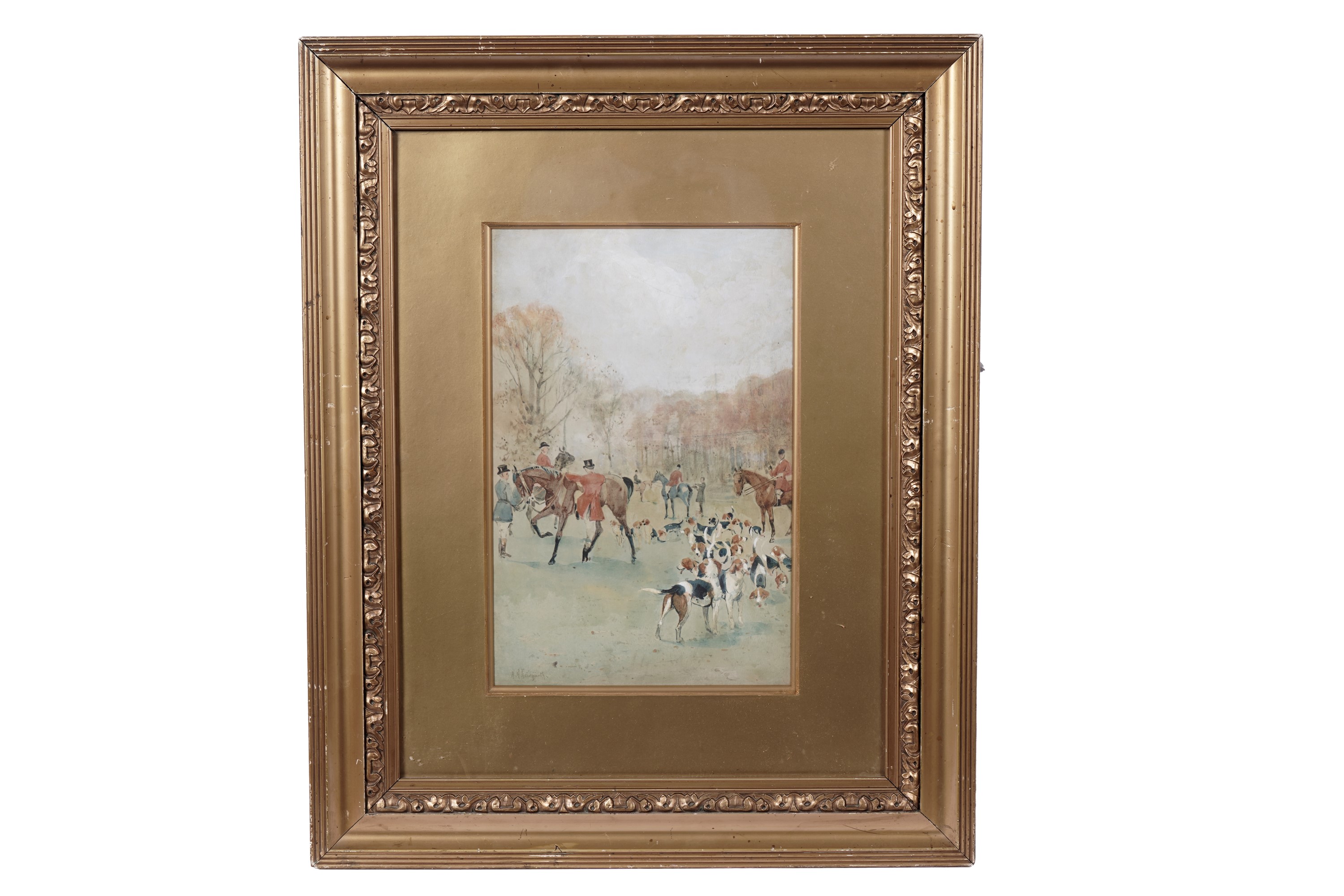 Hunt For R Lot 458 - R.H. Kewgarth - Beginning the hunt