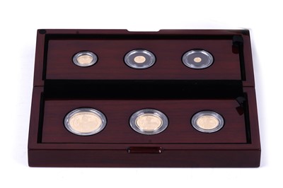 Lot 7 - Royal Mint Elizabeth II 24ct gold Britannia Premium Six Coin Proof Set