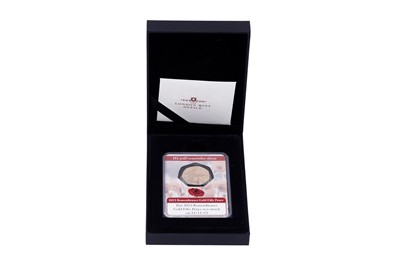 Lot 8 - The London Mint Office Charles III 22ct gold Remembrance 50p Coin