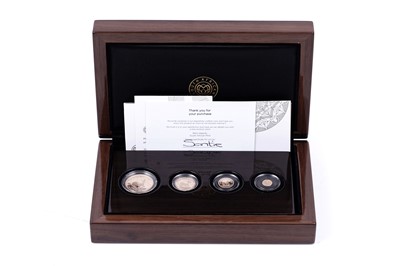 Lot 9 - South African Mint 22ct gold Krugerrand Fractional Four Coin Set