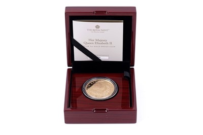 Lot 10 - Royal Mint Charles III 24ct gold Her Majesty Queen Elizabeth II £200 Proof Coin