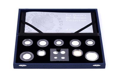 Lot 89 - Royal Mint Elizabeth II silver 80th Birthday Collection