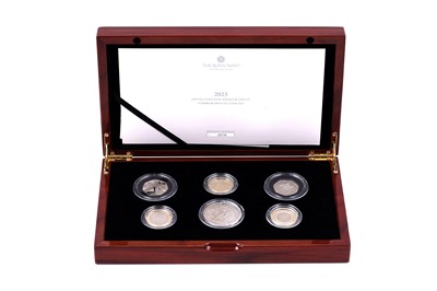 Lot 93 - Royal Mint Charles III Premium Proof Commemorative Six Coin Set