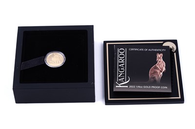 Lot 17 - The Perth Mint Elizabeth II 24ct gold Kangaroo Proof Coin