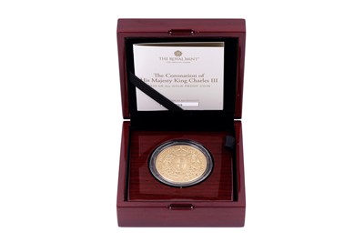 Lot 20 - Royal Mint Charles III 24ct gold £200 Proof Coin
