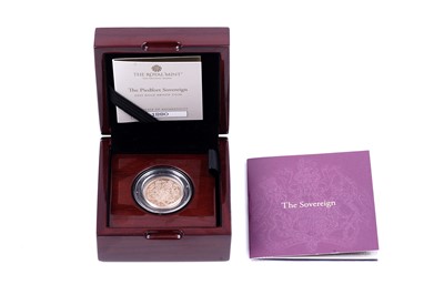 Lot 21 - Royal Mint Elizabeth II gold Piedfort Proof Sovereign