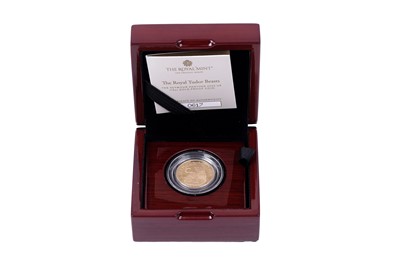 Lot 27 - Royal Mint Elizabeth II 24ct gold Royal Tudor Beasts Seymour Panther £25 Proof Coin