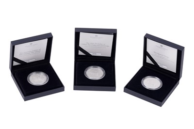 Lot 97 - Royal Mint Elizabeth II: three silver proof coins