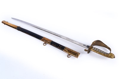 Lot 254 - A Victorian 1827 pattern Naval Officer's sword