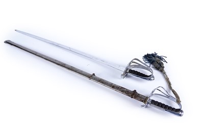 Lot 256 - An 1821 pattern Officer's sword; and a ceremonial 1827 pattern sword