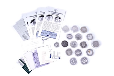 Lot 79 - Royal Mint silver proof £5 coins