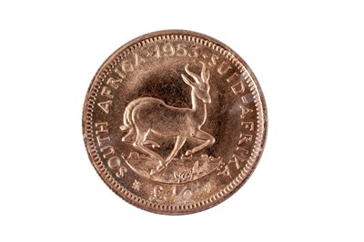 Lot 48 - South Africa Queen Elizabeth II gold half-pound