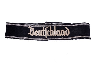Lot 285 - German Second World War 3rd SS Panzer Regiment cuff title