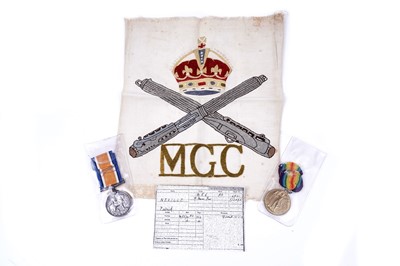 Lot 275 - A pair of First World War general service medals