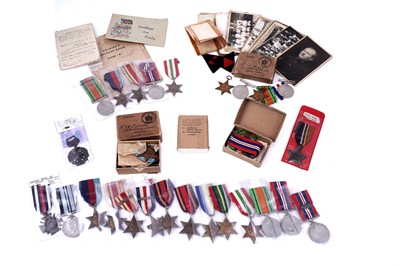 Lot 280 - A good selection of British Second World War medals