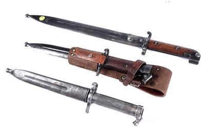 Lot 202 - Three Bayonets