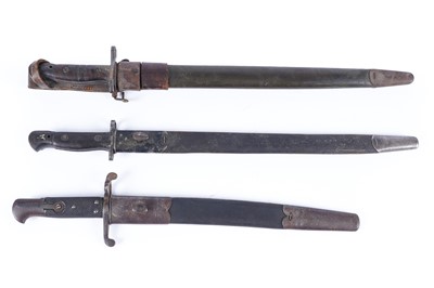 Lot 207 - Three bayonets