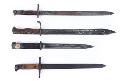 Lot 209 - Four bayonets