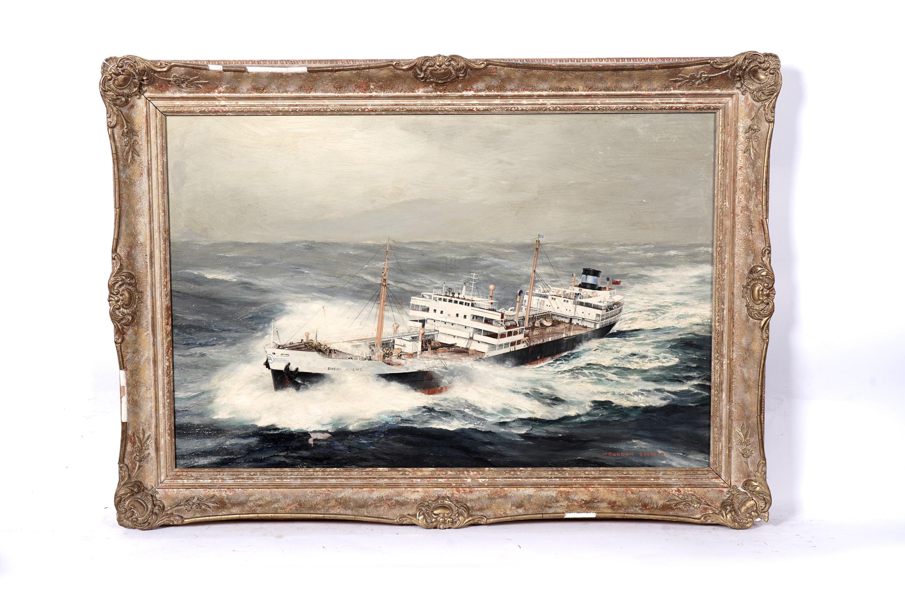 Lot 402 - Gordon Ellis - Sheaf Holme | oil