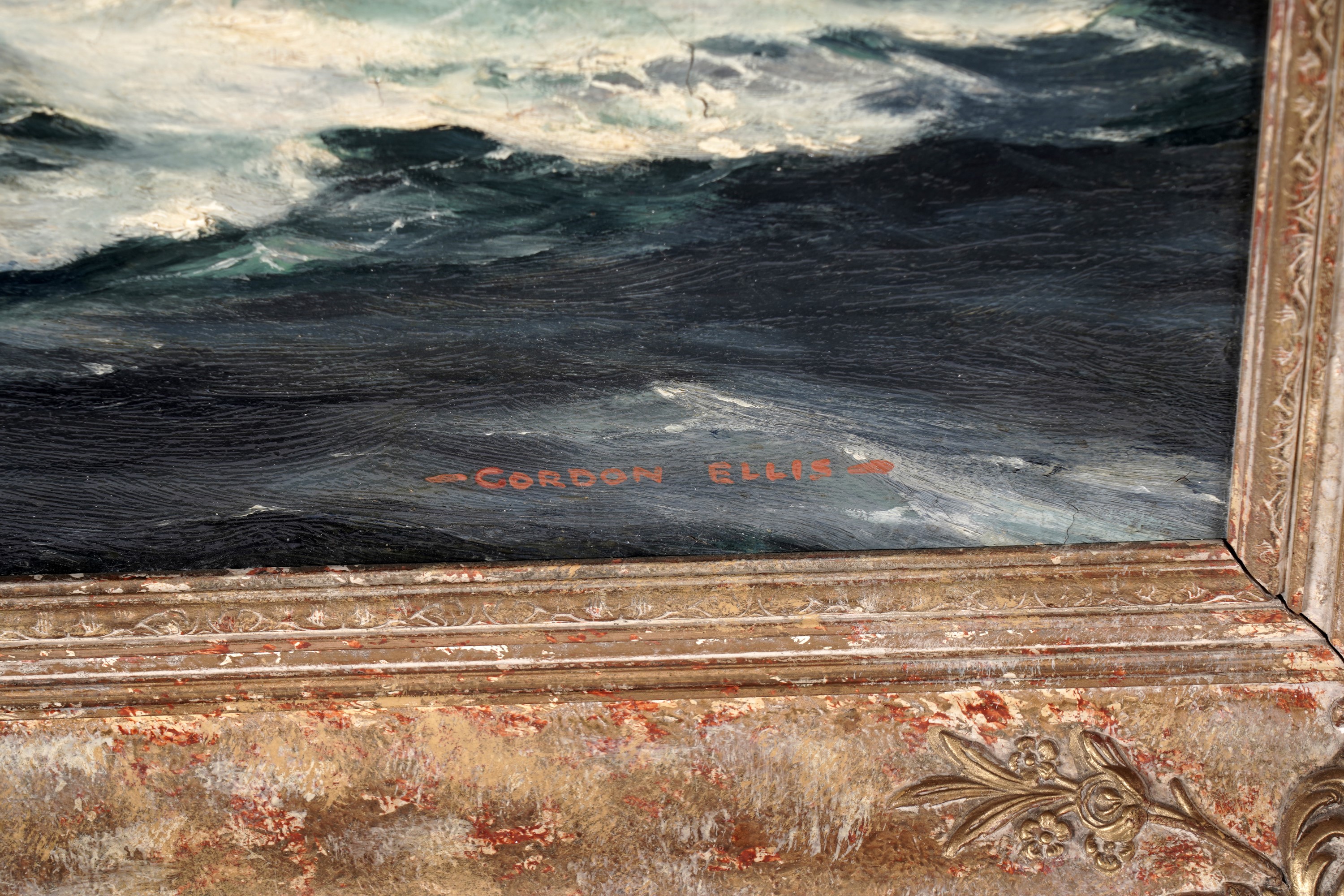 Lot 402 - Gordon Ellis - Sheaf Holme | oil