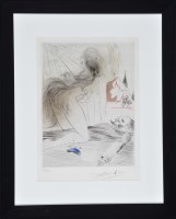 Lot 12 - Salvador Dali (Spanish 1904-1989) ''La Femme a...