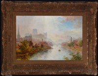 Lot 105 - Alfred Dawson (1843-1931) ''Durham'', signed...