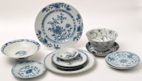 Lot 150 - Chinese blue and white export wares,...