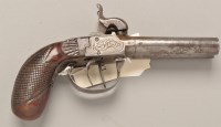 Lot 520 - A 70-bore double barrel twin hammer box lock...