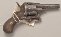 Lot 522 - A Belgian 19th Century .288 cal. pinfire...