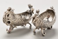 Lot 746 - A pair of late 19th Century German silver...