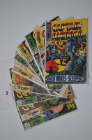 Lot 1553 - Captain America: 101-103, 107-110, 112-114. (10)