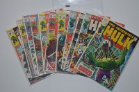 Lot 1602 - Hulk: 123-126, 128-134. (11)