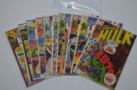 Lot 1603 - Hulk: 133, 136-138, 141-146 (141 First Doc...