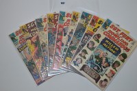 Lot 1637 - Sgt. Fury: 18, 20, 21, 22, 22-30. (9)