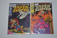 Lot 1645 - Silver Surfer: 4 (Classic Thor vs Surfer), and...
