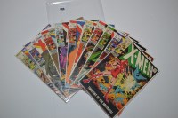 Lot 1708 - X-Men: 51, 52, 54, 55, 56, 58-62 (58 first...