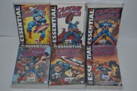 Lot 1756 - Captain America: Essential Captain America 1-6....