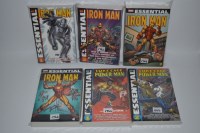 Lot 1762 - Iron-Man, Luke Cage: Essential Iron-man 1-4;...