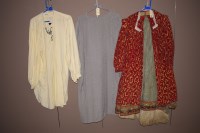 Lot 972 - Theatre costumes, to include: a medieval style...