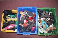 Lot 1019 - Ladies high-heeled shoes of various designs...