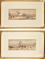 Lot 2 - George James Knox (1810-1897) WINTER...
