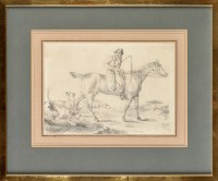 Lot 39 - 19th Century English School A WHIPPER-IN AND...