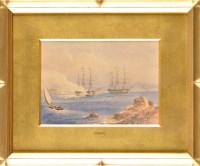 Lot 104A - 19th Century British School ''CORFU'' - WITH...