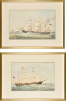 Lot 107 - J*** Hall (19th Century) PORTRAITS OF THE...