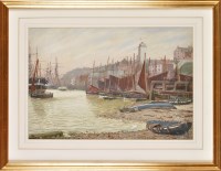 Lot 108 - Bernard Benedict Hemy (1845-1913) FISHING...