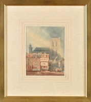 Lot 128 - John Varley, OWS (1778-1842) ''ABBEVILLE''...