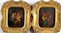 Lot 191 - Dutch School A TAVERN INTERIOR SCENE WITH A...