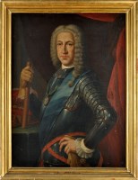 Lot 215 - Scottish School A HALF-LENGTH PORTRAIT OF...