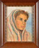 Lot 220 - Yvonne Reper (Belgian 1908-1964) A PORTRAIT OF...