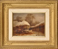 Lot 262 - John Henry Dell (1836-1888) ''WINTER QUARTERS''...
